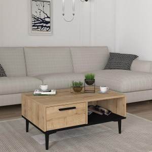 Artelibre - 14410305 ΚΟΜΟΔΙΝΟ BANNO ΦΥΣΙΚΟ/ΜΑΥΡΟ ΜΟΡΙΟΣΑΝΙΔΑ/ΜΕΛΑΜΙΝΗ 90X60X38CM