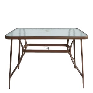 Artelibre - 14450028 ΤΡΑΠΕΖΙ ΜΕΤΑΛΛΙΚΟ ARTELIBRE SUN ΚΑΦΕ 120X70X70CM