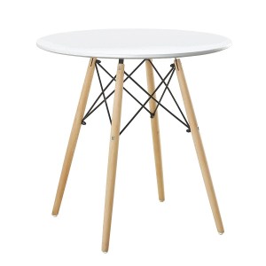 Artelibre - 14600022 ΤΡΑΠΕΖΙ ARTELIBRE RAPTOR ΛΕΥΚΟ MDF/ΞΥΛΟ Φ70X74CM