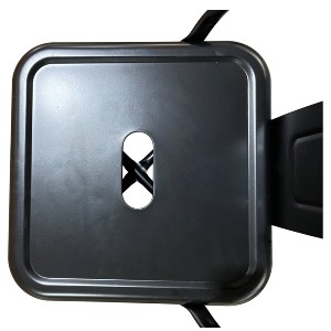 Artelibre - 14600131 ΣΚΑΜΠΟ BAR ARTELIBRE ΒΙΟΜΗΧΑΝΙΚΟΥ ΤΥΠΟΥ VINTAGE MOLERO ΜΑΥΡΟ ΜΑΤ ΜΕΤΑΛΛΟ 43X43X94CM