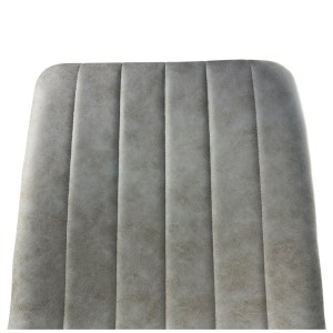 Artelibre - 14600179 ΚΑΡΕΚΛΑ ΤΡΑΠΕΖΑΡΙΑΣ ARTELIBRE YUCARIA ΜΠΕΖ/ΜΑΥΡΟ PU/ΜΕΤΑΛΛΟ 44X55X86CM