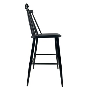 Artelibre - 14600189 ΣΚΑΜΠΟ BAR ARTELIBRE MARANTA ΜΑΥΡΟ PP/ΜΕΤΑΛΛΟ 45X46X97CM