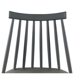 Artelibre - 14600190 ΣΚΑΜΠΟ BAR ARTELIBRE MARANTA ΓΚΡΙ/ΦΥΣΙΚΟ PP/ΜΕΤΑΛΛΟ 45X46X97CM