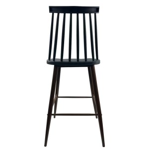 Artelibre - 14600191 ΣΚΑΜΠΟ BAR ARTELIBRE MARANTA ΜΑΥΡΟ/ΚΑΡΥΔΙ PP/ΜΕΤΑΛΛΟ 45X46X97CM