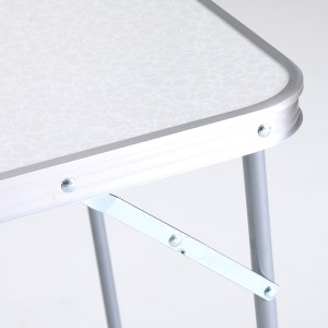 Artelibre - 14660083 ΤΡΑΠΕΖΙ ΣΠΑΣΤΟ ARTELIBRE BLISS ΛΕΥΚΟ ΑΛΟΥΜΙΝΙΟ 70X50X60CM