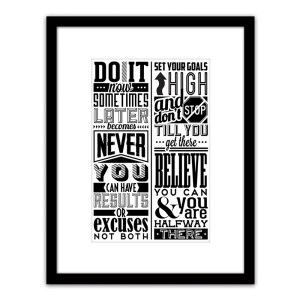 Artelibre - 14680081 ΠΙΝΑΚΑΣ ΣΕ ΚΟΡΝΙΖΑ ΠΛΑΣΤΙΚΟ QUOTE 35X45X1.8CM