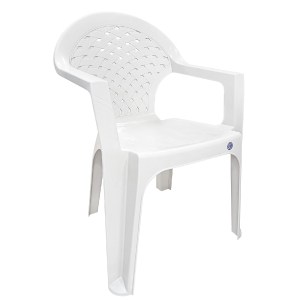 Artelibre - 14720020 ΚΑΡΕΚΛΑ ΚΗΠΟΥ ARTELIBRE PALMIYE ΛΕΥΚΟ ΠΛΑΣΤΙΚΟ 56X55X79CM