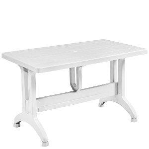 Artelibre - 14720042 ΤΡΑΠΕΖΙ ΚΗΠΟΥ ARTELIBRE LAGO ΛΕΥΚΟ PP 70X120CM