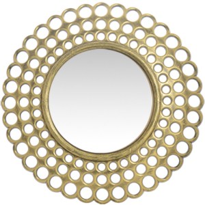 Artelibre - 14740050 ΚΑΘΡΕΠΤΗΣ ΤΟΙΧΟΥ ΧΡΥΣΟ ΠΛΑΣΤΙΚΟ Φ45.7X4.6CM