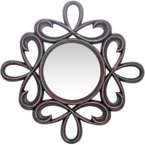 Artelibre - 14740051 ΚΑΘΡΕΠΤΗΣ ΤΟΙΧΟΥ ΜΑΥΡΟ ΠΛΑΣΤΙΚΟ Φ50.8X5CM
