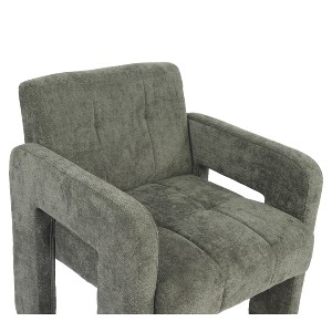 Artelibre - 14770114 ΠΟΛΥΘΡΟΝΑ ARTELIBRE VELORA ΠΡΑΣΙΝΟ ΥΦΑΣΜΑ/ΞΥΛΟ 75X68X69CM