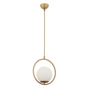 Artelibre - 14780089 ΦΩΤΙΣΤΙΚΟ ΚΡΕΜΑΣΤΟ LUI ΑΝΤΙΚΕ/ΛΕΥΚΟ ΜΕΤΑΛΛΟ/ΓΥΑΛΙ 25X100CM