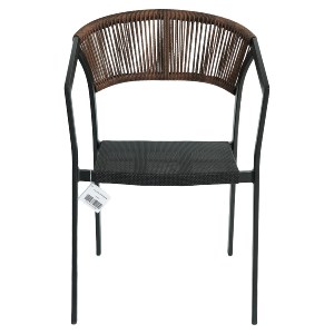 Artelibre - 14840100 ΠΟΛΥΘΡΟΝΑ ΚΗΠΟΥ ARTELIBRE FIJI ΜΑΥΡΟ/ΦΥΣΙΚΟ ΑΛΟΥΜΙΝΙΟ/RATTAN 56X60X78CM