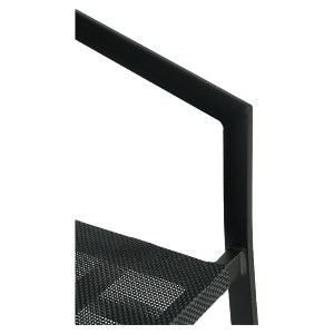 Artelibre - 14840109 ΣΚΑΜΠΟ BAR ARTELIBRE SANTORINI ΜΑΥΡΟ/ΦΥΣΙΚΟ ΑΛΟΥΜΙΝΙΟ/RATTAN 55X56X99CM