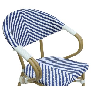Artelibre - 14840134 ΠΟΛΥΘΡΟΝΑ ΚΗΠΟΥ ARTELIBRE BIMINI ΜΠΛΕ/ΛΕΥΚΟ/ΦΥΣΙΚΟ ΑΛΟΥΜΙΝΙΟ/TEXTILENE 56X55X82CM
