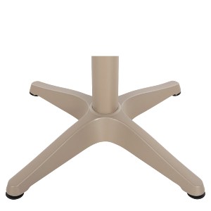 Artelibre - 14840139 ΤΡΑΠΕΖΙ ΚΗΠΟΥ ARTELIBRE RAROTONGA ΜΠΕΖ ΑΛΟΥΜΙΝΙΟ/POLYWOOD Φ60X70CM