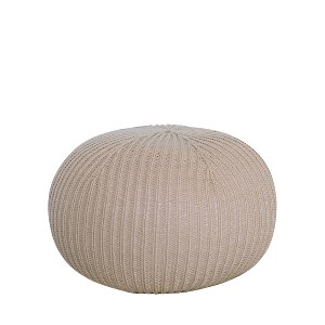 Artelibre - 14860014 ΠΟΥΦ ΣΚΑΜΠΟ ARTELIBRE GULRU ΑΠΟΣΠΩΜΕΝΟ ΚΑΛΥΜΜΑ ΜΠΕΖ ΠΛΕΚΤΟ 50X50X35CM