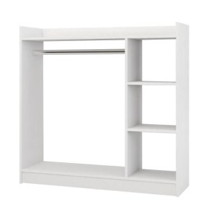 Artelibre - 14870033 ΚΡΕΜΑΣΤΡΑ ΔΑΠΕΔΟΥ ZOLA ΛΕΥΚΟ ΜΟΡΙΟΣΑΝΙΔΑ/ΜΕΤΑΛΛΟ 123.6X35X120CM