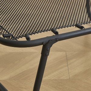 Artelibre - 14920016 ΚΡΕΒΑΤΙ ΣΠΑΣΤΟ ARTELIBRE FLEXREST ΜΕ ΣΤΡΩΜΑ ΠΑΧΟΥΣ 12CM ΜΑΥΡΟ ΜΕΤΑΛΛΟ 180X80X33CM