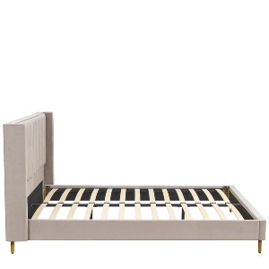 Artelibre - 14920026 ΚΡΕΒΑΤΙ ΥΠΕΡΔΙΠΛΟ ARTELIBRE SEDONA ΜΠΕΖ ΥΦΑΣΜΑ ΓΙΑ ΣΤΡΩΜΑ 160X200CM