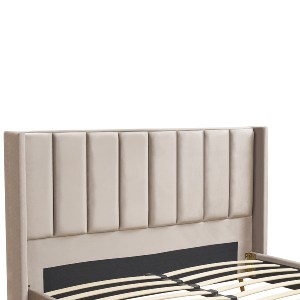 Artelibre - 14920026 ΚΡΕΒΑΤΙ ΥΠΕΡΔΙΠΛΟ ARTELIBRE SEDONA ΜΠΕΖ ΥΦΑΣΜΑ ΓΙΑ ΣΤΡΩΜΑ 160X200CM