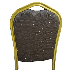 Artelibre - 14980015 ΚΑΡΕΚΛΑ CATERING ARTELIBRE AUREVIA ΜΠΟΡΝΤΟ/ΧΡΥΣΟ ΥΦΑΣΜΑ/ΜΕΤΑΛΛΟ 57X40X93CM
