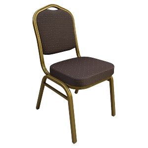 Artelibre - 14980015 ΚΑΡΕΚΛΑ CATERING ARTELIBRE AUREVIA ΜΠΟΡΝΤΟ/ΧΡΥΣΟ ΥΦΑΣΜΑ/ΜΕΤΑΛΛΟ 57X40X93CM
