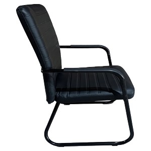 Artelibre - 14980034 ΚΑΡΕΚΛΑ ΕΠΙΣΚΕΠΤΗ ARTELIBRE AERIX ΜΑΥΡΟ PU/ΜΕΤΑΛΛΟ 54X60X96CM