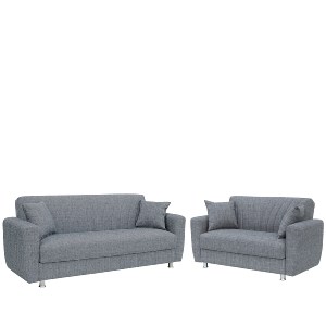 Artelibre - 14990479 ΣΕΤ ΣΑΛΟΝΙ ARTELIBRE JUAN ΔΙΘΕΣΙΟΣ ΚΑΙ ΤΡΙΘΕΣΙΟΣ ΓΚΡΙ