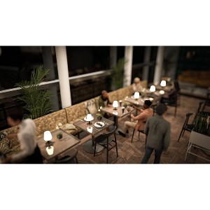 Artelibre - 15290001 ΕΠΙΤΡΑΠΕΖΙΟ ΦΩΤΙΣΤΙΚΟ LED ΦΟΡΗΤΟ MICHELLE ΜΕ TAG ΜΑΥΡΟ/ΛΕΥΚΟ ΜΕΤΑΛΛΟ/ΠΛΑΣΤΙΚΟ 15.5X15.5X27.5CM
