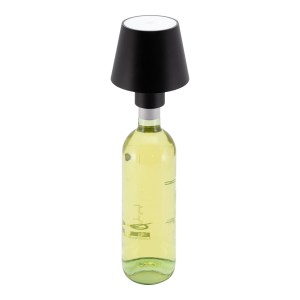 Artelibre - 15290007 ΕΠΙΤΡΑΠΕΖΙΟ ΦΩΤΙΣΤΙΚΟ LED ΦΟΡΗΤΟ PARIS ΓΙΑ ΜΠΟΥΚΑΛΙ ΜΑΥΡΟ ΑΛΟΥΜΙΝΙΟ 11X11X12.5CM