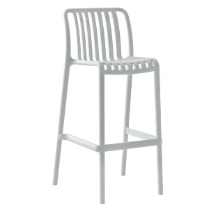 Artelibre - 15300010 ΣΚΑΜΠΟ BAR ARTELIBRE TAHITI ΛΕΥΚΟ PP 47X38X102CM