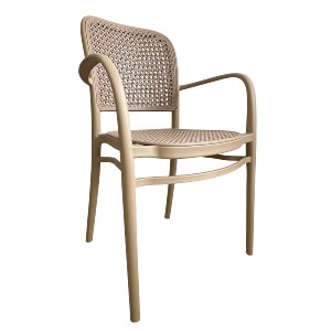 Artelibre - 15300047 ΠΟΛΥΘΡΟΝΑ ΚΗΠΟΥ ARTELIBRE CANARY CAPPUCCINO PP 55X52X86CM