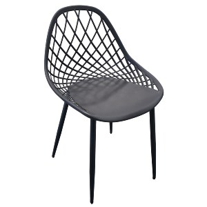 Artelibre - 15300061 ΚΑΡΕΚΛΑ ΚΗΠΟΥ ARTELIBRE ARIELA ΜΑΥΡΟ PP/ΜΕΤΑΛΛΟ 51.5X54X82CM