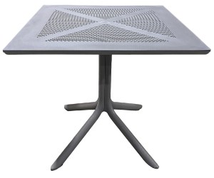 Artelibre - 15300079 ΤΡΑΠΕΖΙ ΚΗΠΟΥ ARTELIBRE SIREA ΓΚΡΙ PP 80X80X75CM