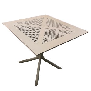 Artelibre - 15300080 ΤΡΑΠΕΖΙ ΚΗΠΟΥ ARTELIBRE SIREA CAPPUCCINO PP 80X80X75CM
