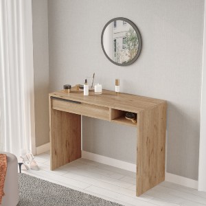 Artelibre - 15350018 ΤΟΥΑΛΕΤΑ ARTELIBRE DEVON ΦΥΣΙΚΟ ΜΟΡΙΟΣΑΝΙΔΑ/ΜΕΤΑΛΛΟ/ΓΥΑΛΙ 100X44.5X75CM