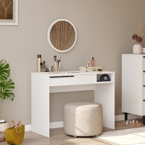 Artelibre - 15350019 ΤΟΥΑΛΕΤΑ ARTELIBRE DEVON ΛΕΥΚΟ ΜΟΡΙΟΣΑΝΙΔΑ/ΜΕΤΑΛΛΟ/ΓΥΑΛΙ 44.5X100X75CM