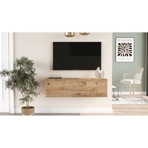 Artelibre - 15350040 ΕΠΙΠΛΟ ΤΗΛΕΟΡΑΣΗΣ ARTELIBRE INVERIE ΠΕΥΚΟ ΜΟΡΙΟΣΑΝΙΔΑ 100X31.6X29.6CM