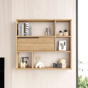Artelibre - 15350217 ΡΑΦΙΕΡΑ ΕΠΙΤΟΙΧΙΑ ARTELIBRE ALISTAIR ΦΥΣΙΚΟ ΜΟΡΙΟΣΑΝΙΔΑ 90X22X81CM