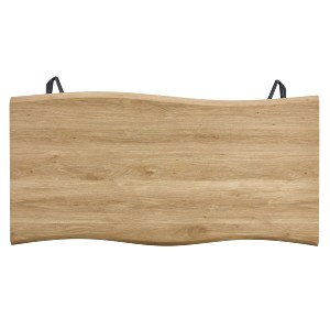 Artelibre - 15380016 ΤΡΑΠΕΖΙ ΤΡΑΠΕΖΑΡΙΑΣ ARTELIBRE BRANWELL SONOMA/ΜΑΥΡΟ ΜΕΤΑΛΛΟ/ΜΟΡΙΟΣΑΝΙΔΑ 140X70X77.5CM