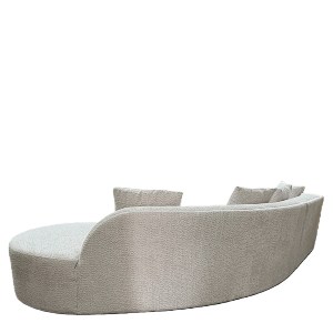 Artelibre - 15390004 ΚΑΝΑΠΕΣ MONTARO ARTELIBRE ΓΚΡΙ ΑΝΟΙΧΤΟ ΥΦΑΣΜΑ 140X105X65CM/206X124X68CM