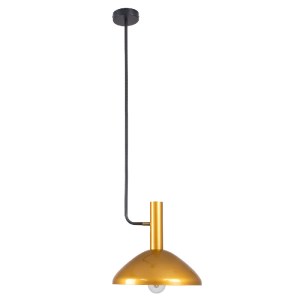 glo-00538-00538_6 GLOBOSTAR® KATIE 00538 ΜΟΝΤΕΡΝΟ ΦΩΤΙΣΤΙΚΟ ΟΡΟΦΗΣ ΚΑΜΠΑΝΑ ΜΟΝΟΦΩΤΟ 1 X E27 IP20 ΜΑΥΡΟ & ΧΡΥ