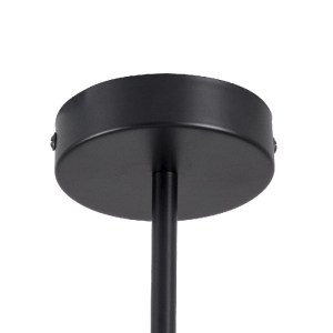 glo-00538-00538_9 GLOBOSTAR® KATIE 00538 ΜΟΝΤΕΡΝΟ ΦΩΤΙΣΤΙΚΟ ΟΡΟΦΗΣ ΚΑΜΠΑΝΑ ΜΟΝΟΦΩΤΟ 1 X E27 IP20 ΜΑΥΡΟ & ΧΡΥ