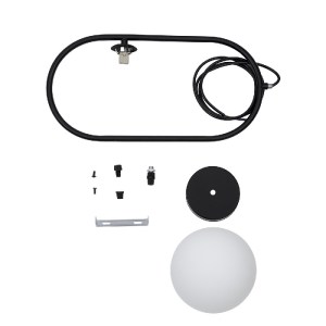 glo-00589-00589_12 GLOBOSTAR® HAMBURG 00589 ΜΟΝΤΕΡΝΟ ΚΡΕΜΑΣΤΟ ΦΩΤΙΣΤΙΚΟ ΜΠΑΛΑ ΜΟΝΟΦΩΤΟ 1 X G9 ΜΑΥΡΟ ΜΕΤΑΛΛΟ Μ