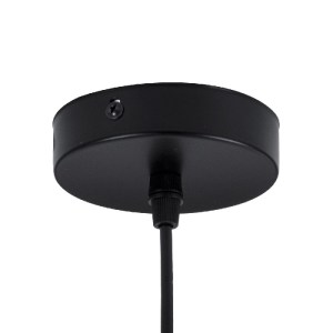 glo-00591-00591_11 GLOBOSTAR® HAMBURG 00591 ΜΟΝΤΕΡΝΟ ΚΡΕΜΑΣΤΟ ΦΩΤΙΣΤΙΚΟ ΜΠΑΛΑ ΜΟΝΟΦΩΤΟ 1 X E14 IP20 ΜΑΥΡΟ ΜΕΤ