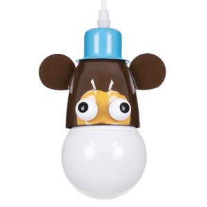 glo-00640-00640_0 GLOBOSTAR® MONKEY 00640 ΠΑΙΔΙΚΟ ΚΡΕΜΑΣΤΟ ΦΩΤΙΣΤΙΚΟ ΦΙΓΟΥΡΑ ΜΟΝΟΦΩΤΟ 1 X E27 IP20 ΠΟΛΥΧΡΩΜΟ