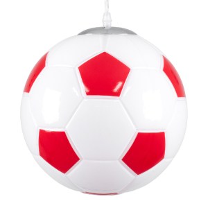 glo-00646-00646_4 GLOBOSTAR® FOOTBALL 00646 ΠΑΙΔΙΚΟ ΚΡΕΜΑΣΤΟ ΦΩΤΙΣΤΙΚΟ ΟΡΟΦΗΣ ΜΕ ΝΤΟΥΙ 1 X E27 AC 220-240V I