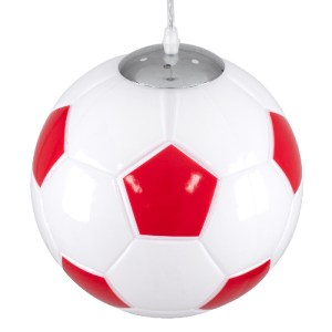 glo-00646-00646_6 GLOBOSTAR® FOOTBALL 00646 ΠΑΙΔΙΚΟ ΚΡΕΜΑΣΤΟ ΦΩΤΙΣΤΙΚΟ ΟΡΟΦΗΣ ΜΕ ΝΤΟΥΙ 1 X E27 AC 220-240V I