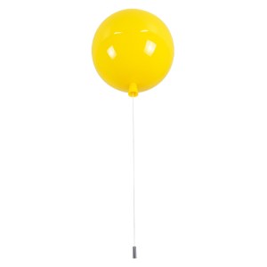 glo-00651-00651_3 GLOBOSTAR® BALLOON 00651 ΠΑΙΔΙΚΟ ΦΩΤΙΣΤΙΚΟ ΟΡΟΦΗΣ ΜΕ ΝΤΟΥΙ 1 X E27 AC 220-240V IP20 - ΚΙΤΡ